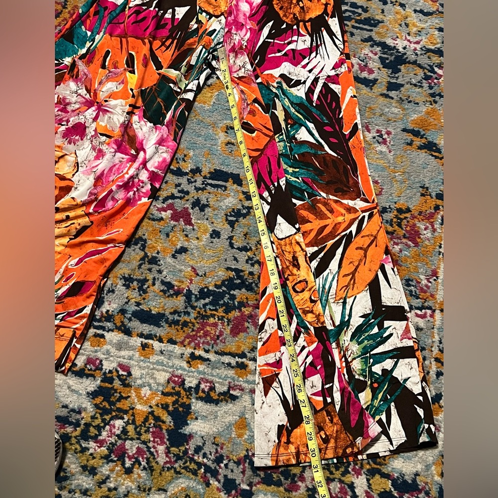 Monaco USA Strapless Colorful Wide Leg Jumpsuit - Picture 8 of 11